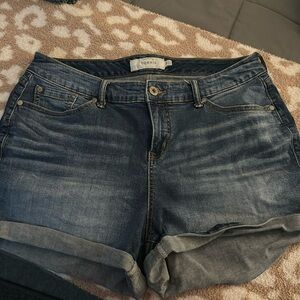Torrid size 18 Denim Shorts